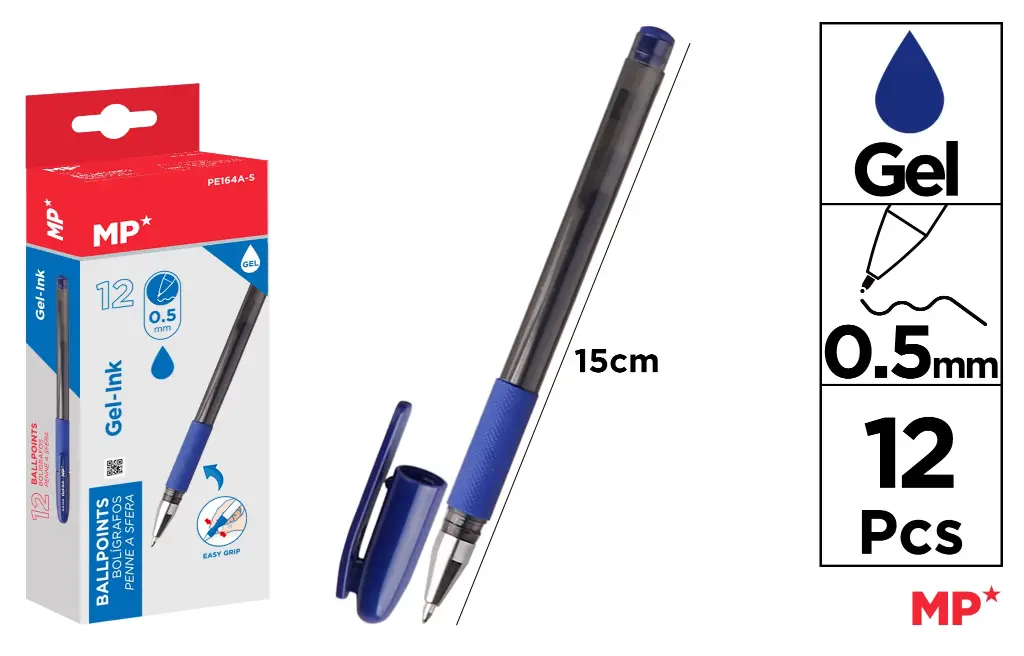 MP Penna Gel 0.5mm | Blu