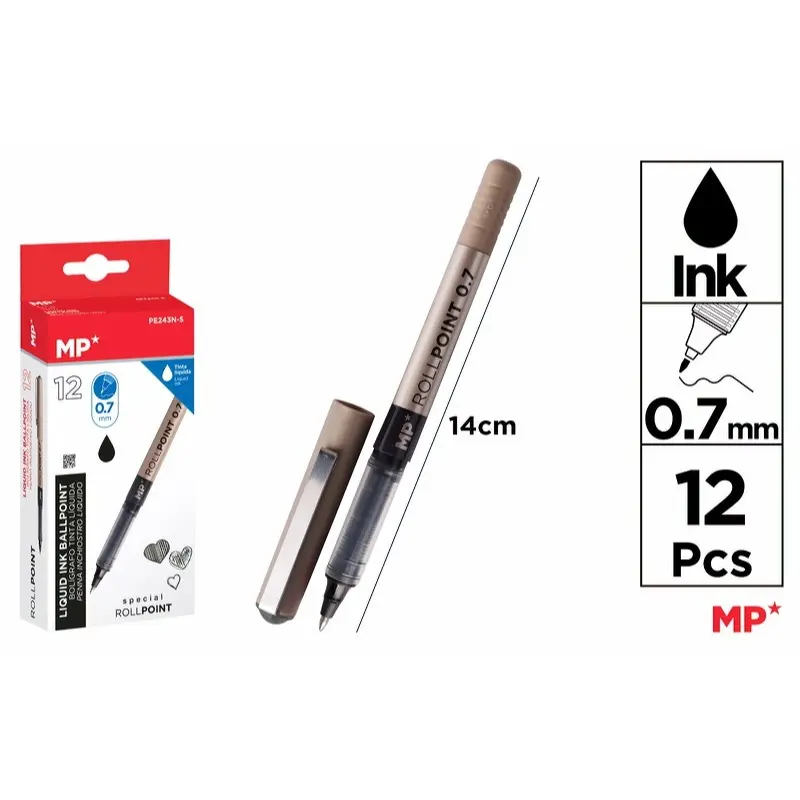 MP Penna Gel 0.7mm | Nero