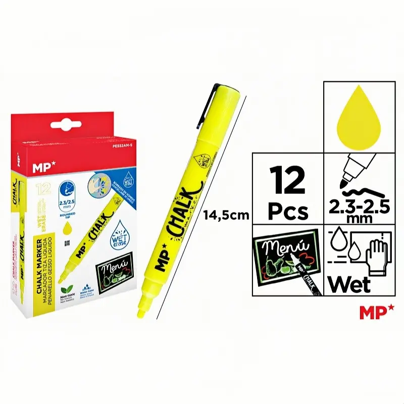 MP GESSO LIQUIDO CANC. UMIDO 2.3MM GIALLO