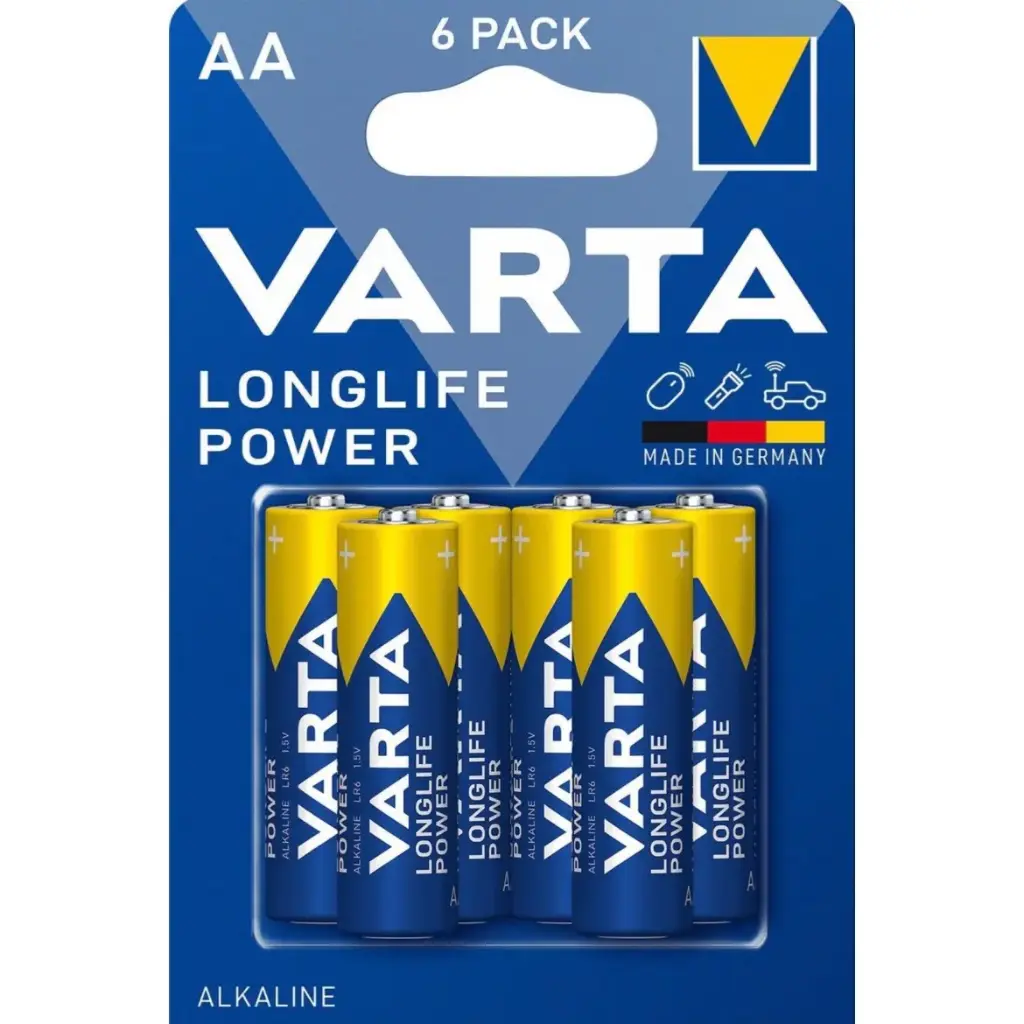 Batteria VARTA LONGLIFE POWER AA PACK6