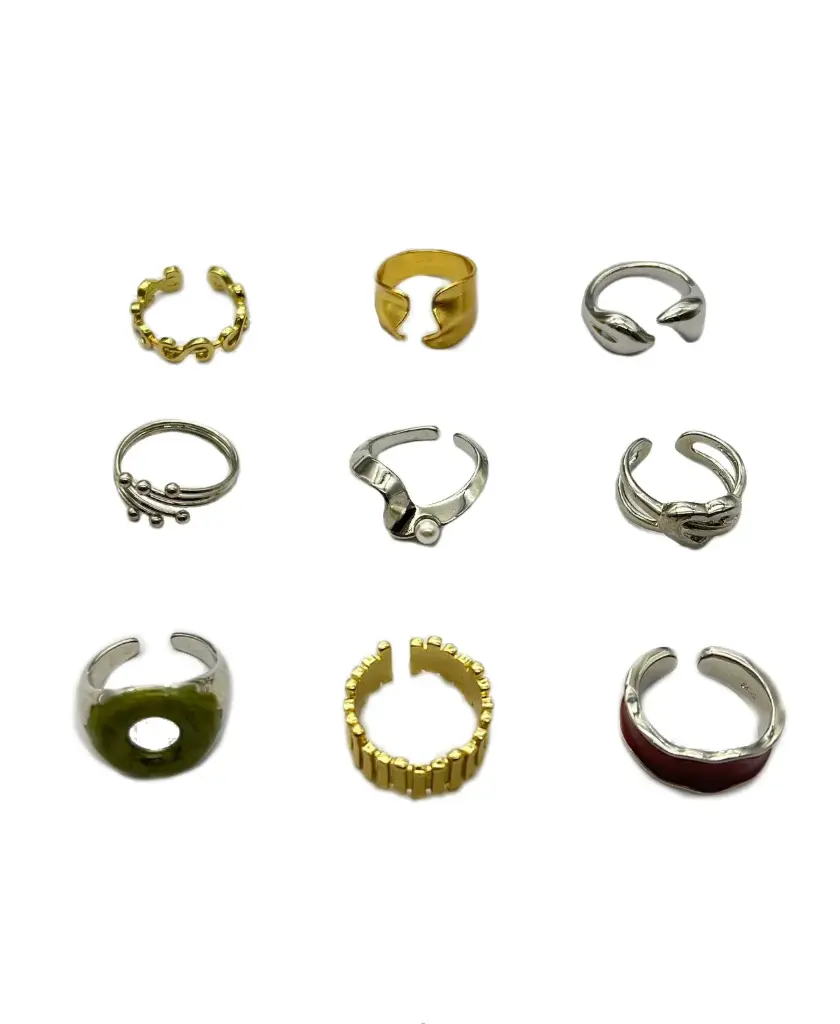 BASIC ANELLI - ACCESSORIO MODA ANALLERGICO SENZA NICHEL
