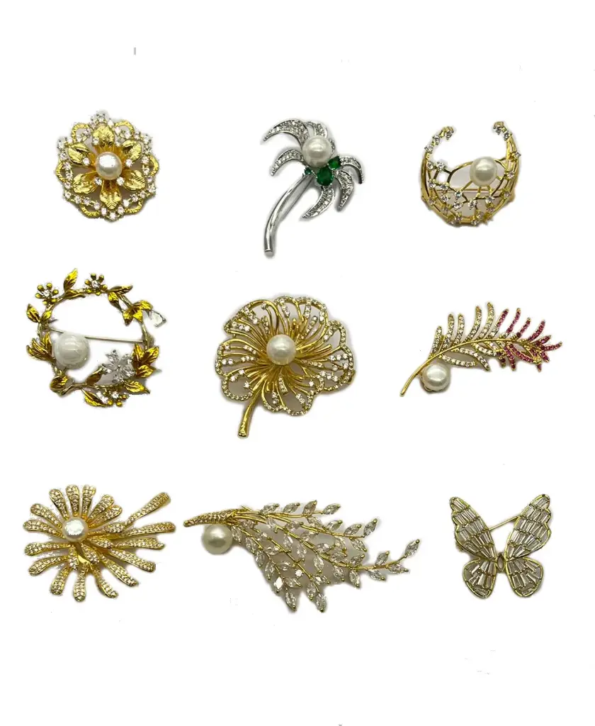 LUXURY SPILLA - ACCESSORIO MODA ANALLERGICO SENZA NICHEL