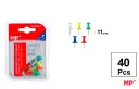MP SPILLI CARTOGRAFICI 11MM 40PZ COL. ASS.