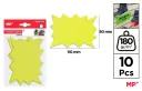 MP ETICHETTE PREZZO 110X80MM 10F GIALLO FLUO