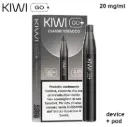 KIWI GO + STARTER KIT (Tabacco Classico/Classic Tobacco) 2ml, Nicotina 20mg/ml