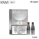 KIWI GO + POD (Latte di Cocco/Coconut Milk) 2ml, Nicotina 20mg/ml - 2 pezzi
