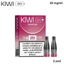 KIWI GO + POD (Ciliegia Ice/Cherry Ice) 2ml, Nicotina 20mg/ml - 2 pezzi