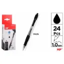 MP Penne Sfera a Scatto 1.0mm | Nero
